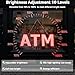Thirdpolite ATM Sign for Business, 24