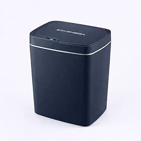 Lixeira Automática com sensor, Lixeira inteligente, inteligente com sensor, grande, 15 litros, Lixeira sem Contato para Sala de Estar, Cozinha, Banheiro, Escritório, Quarto, moderna, comerciais,