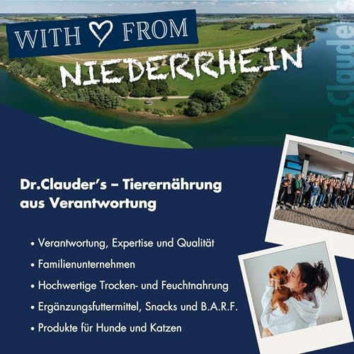DR.CLAUDER’S - High Premium Lamm & Reis | Leicht bekömmliches Trockenfutter für empfindliche, ausgewachsene Hunde. Weizenfreies Alleinfutter im Beutel ohne Konservierungsmittel | 15kg