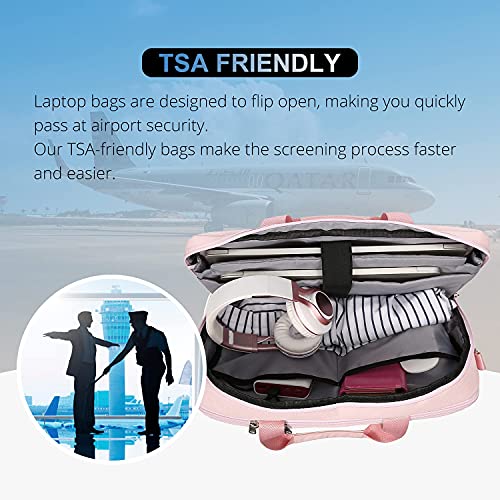 LOVEVOOK 15.6 inch Messenger Bag with USB Port for Men - Image 5