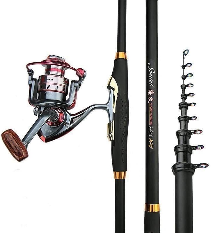 【２本セット】 入門磯竿 高強度高弾性カーボン 2号5.4m 超硬調　ロッド 2本セット 入門磯竿 高強度高弾性カーボン 2号5.4m 超硬調 ロッド