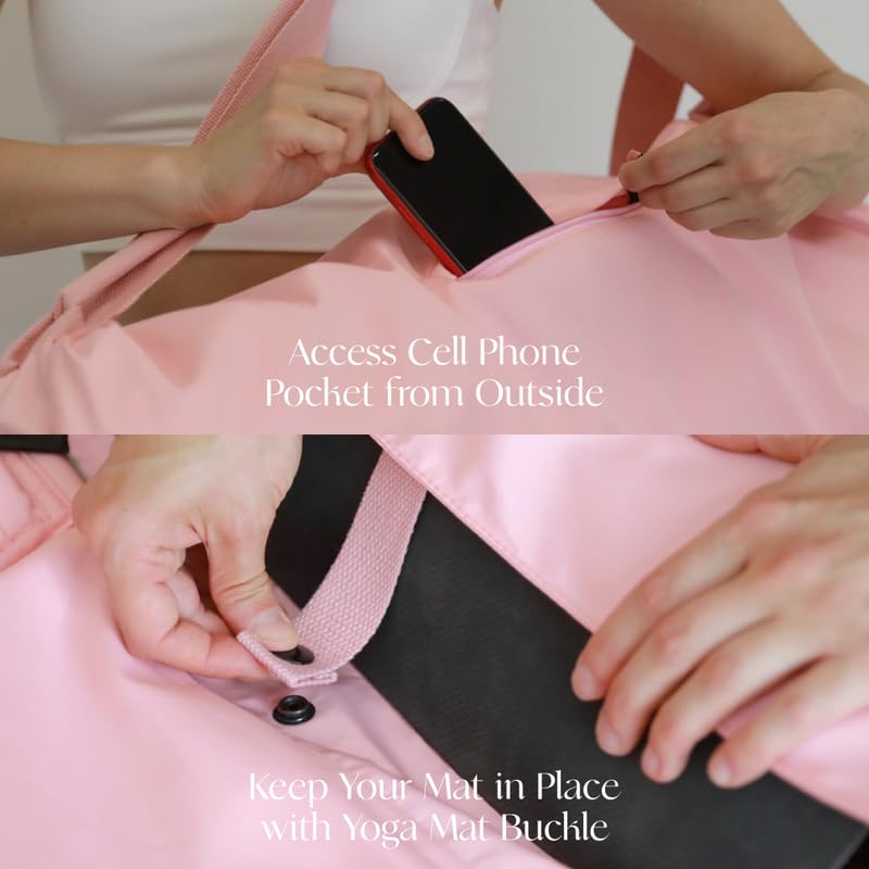 Tumaz Yoga Mat Bag | Padded Adjustable Shoulder Strap | Fits Up to 26