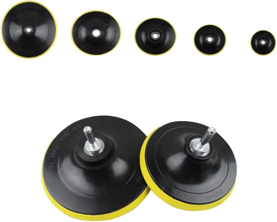 Yctze ANGLE GRINDER ACCESSORIES CAR POLISHING WHEEL HIGH STRENGTH WEAR POLISHING FOR CARSHIPFURNITURE INNER DIAMETER 1016MM BLACK (4)