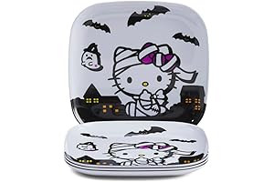 Hello Kitty Zrike Brands Halloween Mummy Melamine Plates