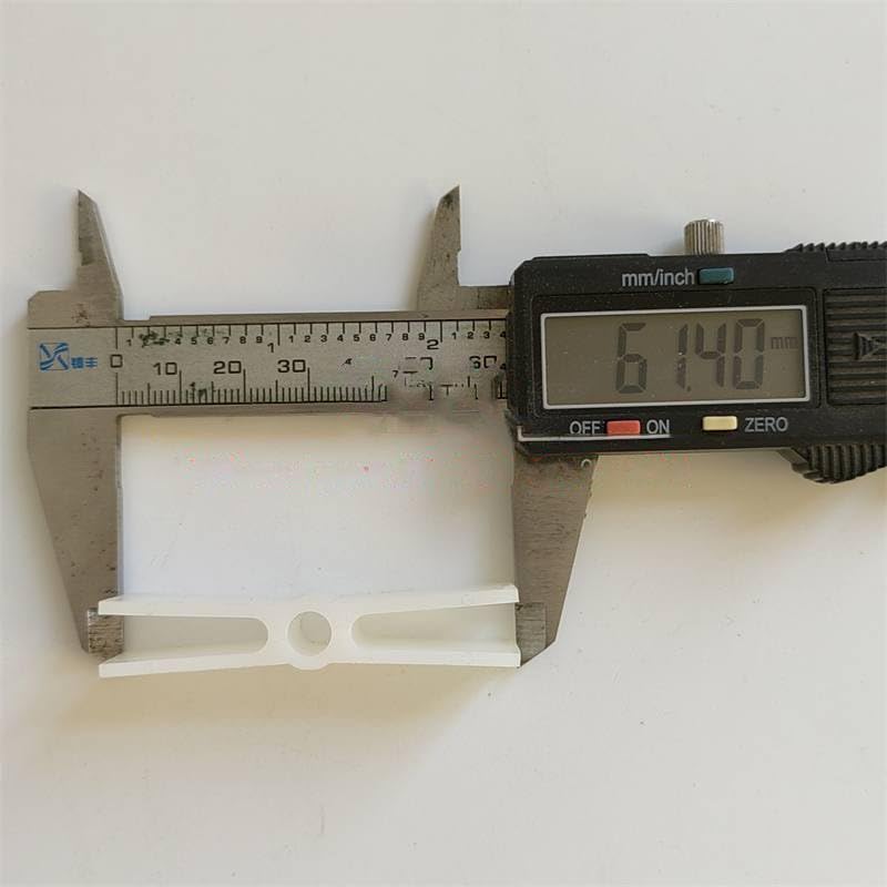 50PCS Elevator Door Slider Basement Use for K200 S200 White L 62mm W 16mm H 11mm