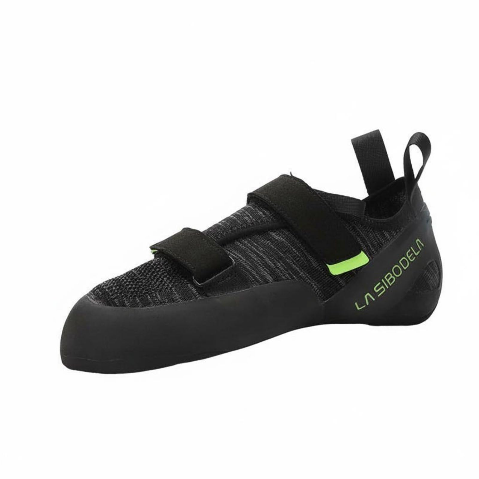 heavenglow Climbing Shoes All Genders Design Rock Athletic Footwear Wear-Resistant Adjustable Fit Black Green-picture-9