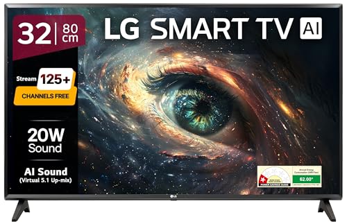 LG 80 cms (32 inches) LR600 Series Smart webOS LED TV 32LR600B6LC