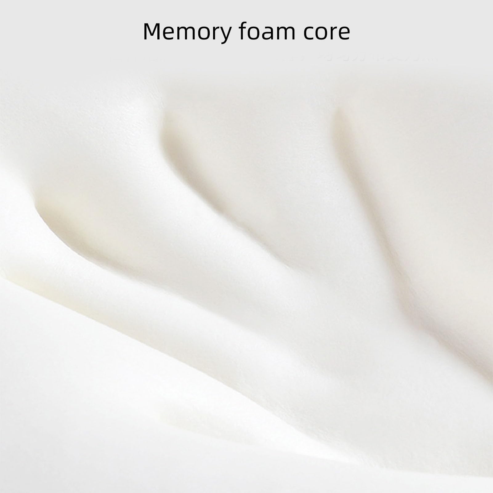Cuscino a mezzaluna in memory foam, riposo a metà cilindro, ergonomico alto rimbalzo, fornisce equilibrio, utilizzato per vita/collo/piede