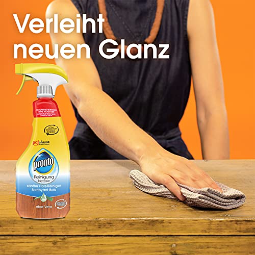 Pronto Spezialpflege 5in1 Aloe Vera, sanfter Oberflächenreiniger für Möbel, 1er Pack (1 x 500 ml)