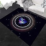 SaiDa Drum Teppich Schlagzeug rutschfeste Trommel Teppiche Schlagzeug Teppich Drum Rug Schallschutz Teppich Schallschutzmatte Für Bass Drum Snare Elektronische rutschfeste Trommel Teppiche 80 * 120cm