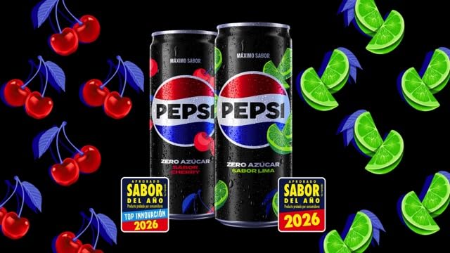Miniatura 6 de Pepsi zero Lima Refresco de cola con cero azúcar y cero calorías, pack de 24 latas de 330 ml, 7.92 litros en total