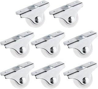8PCS Wheels for Furniture, Castor Wheels, Castors for Furniture, Furniture Wheels, Furniture Castors, Small Wheels, Wheels to Move Heavy Objects, for Furniture Equipment Appliances Carts