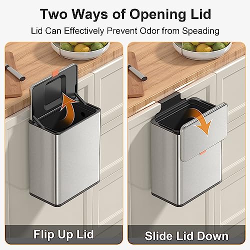La Mejor Lista de Cubos de basura para la cocina - los más vendidos. 9 Imagen adicional