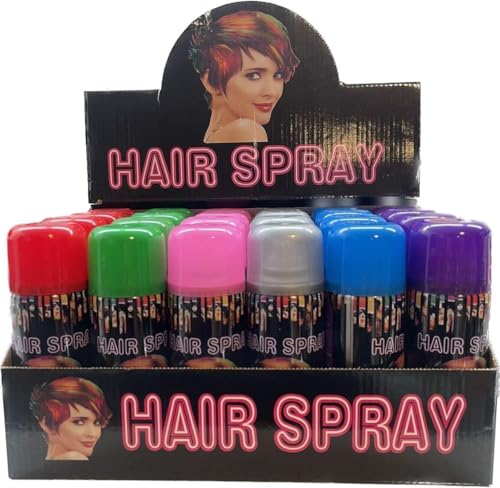 Spray de color temporal para cabello 3oz, pack 24 latas miniatura 4