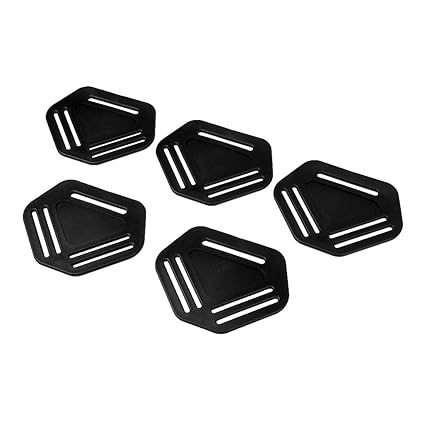 UJEAVETTE 5 Pieces Plastic Buckle Splitter Plate for Full Body Rock Climbing Harness harness climbing|climbing harness|harness rope for climbing|climbing harness for men
