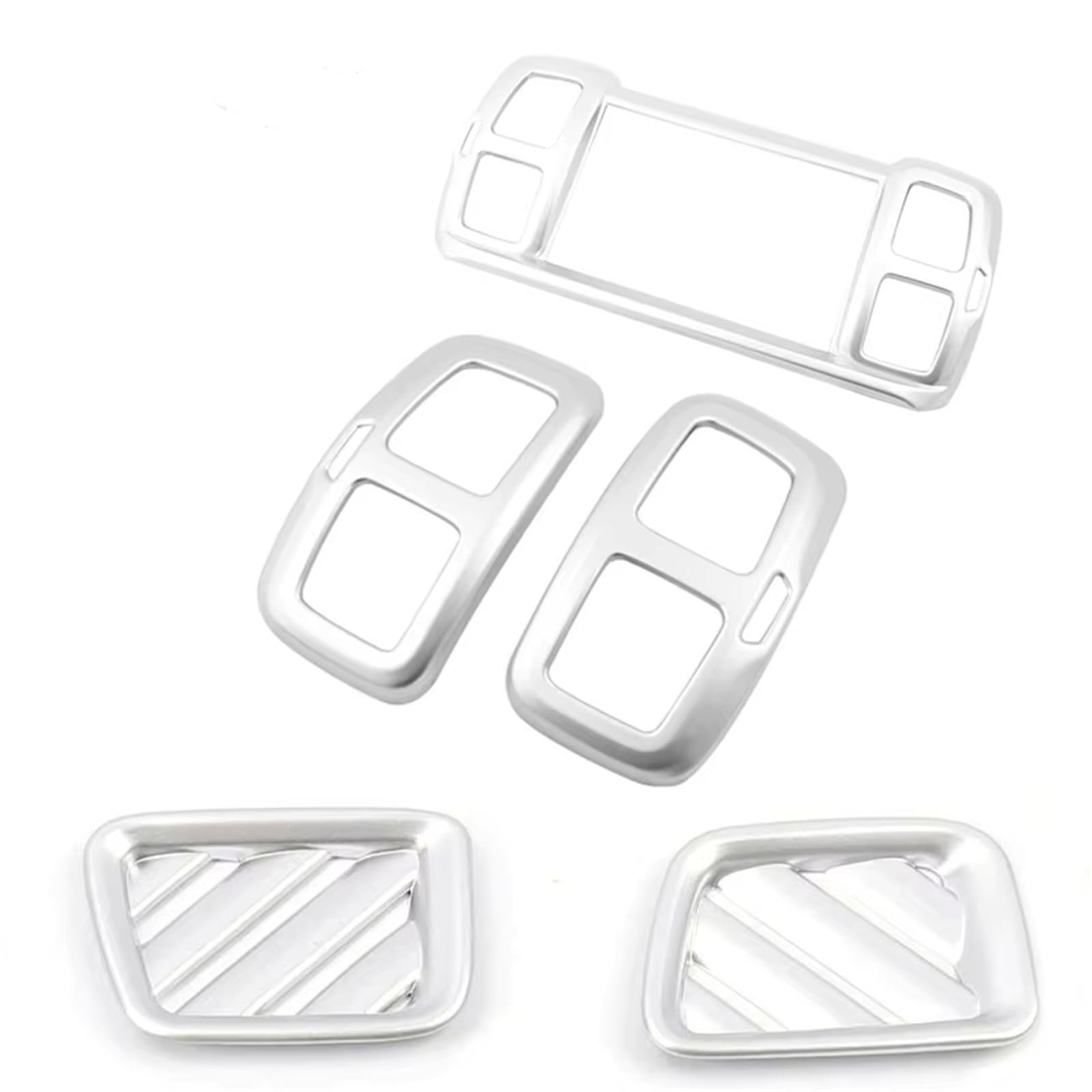 Dashboard Trim Air Vent Compatible with C&itroen for C5 for Aircross for Hybrid 2017-2021 Car Dashboard Air Vent Trim Frame Air Outlet Decorative Cover Sticker