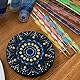 TIMESETL 30 Stück Mandala Dotting Tool Set, Mandala Rock Punktierungs Werkzeug, Dot Painting Werkzeug, Schablone, Palette, Punktierstifte, Acrylstäbe, für Painting Stones, Nail Art Dotting Tools