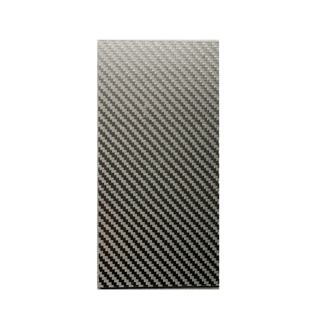 75x125mm 3K splot skośny gładki włókno węglowe(5.0mm twill matte)