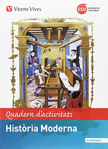 Portada de Història Moderna 3º ESO Illes Balears. Quadern D Activitats