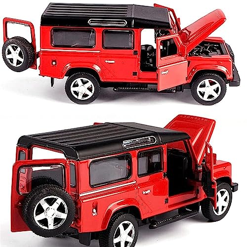 Image of Kids Toy car Playsets 1:32 Die cast Metal Toy car LR Model Car Pull Back Metal Cars with 4 Openable Doors Light and Musical Sound (Multi)