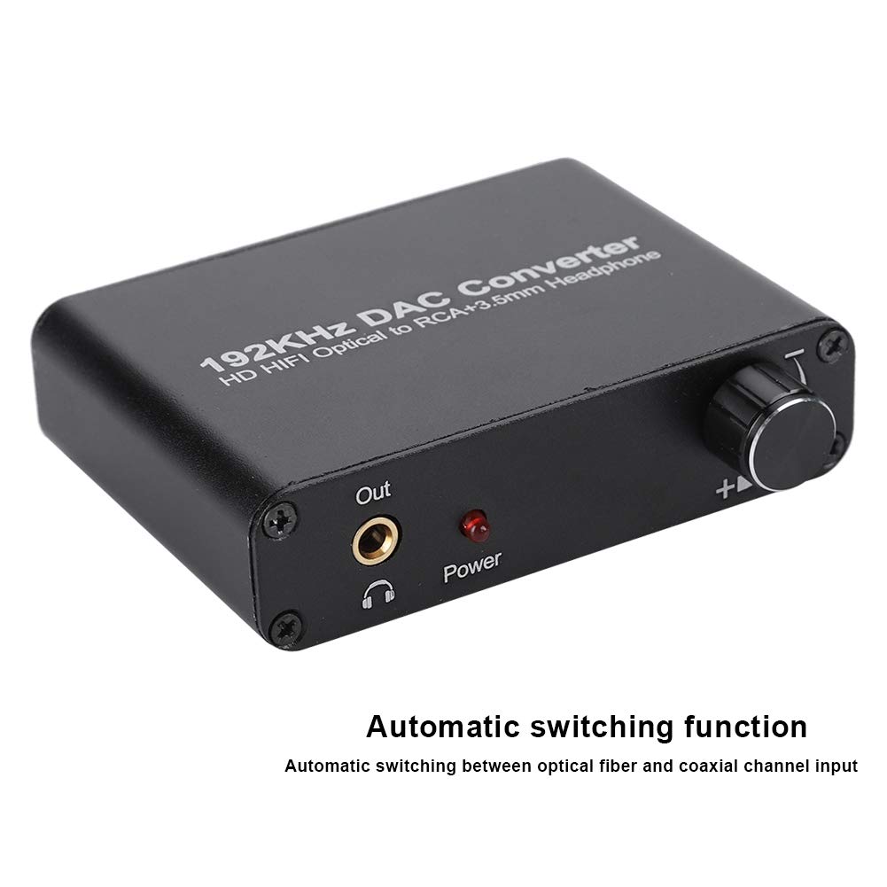 Décodeur audio numérique 5.1 HD avec réglage du volume, prise en charge DTS/AC-3/optique coaxiale Toslink analogique, pour lecteur réseau, HDTV, lecteur Blu-ray, DVD, PS3, Xbox 360, DM500S, DM800HD