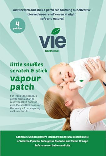 Vie little snuffles vapour patches, Suitable For Children And Babies by Vie Healthcare by Vie Healthcare