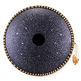 【Handgewebte Kantenstreifen】 Die Außenseite des Lotustamburins ist mit einer handgewebten Schutzhülle bedeckt, die Kratzer wirksam verhindern kann und ist auch sehr schön (die Farbe der Schutzhülle ist zufällig)