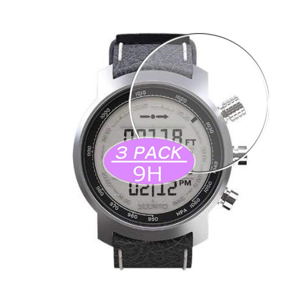 SynvySynvy [3 Pack] Tempered Glass Screen Protector, Compatible with Suunto Elementum Terra 9H Film Protectors