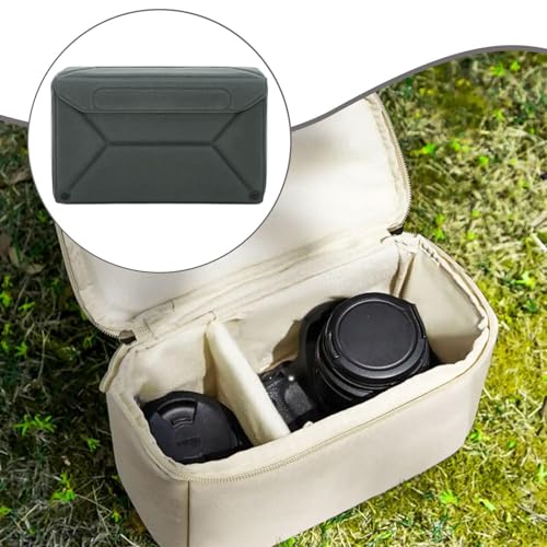 Estuche plegable para cámara con poliéster resistente y separadores ajustables 5