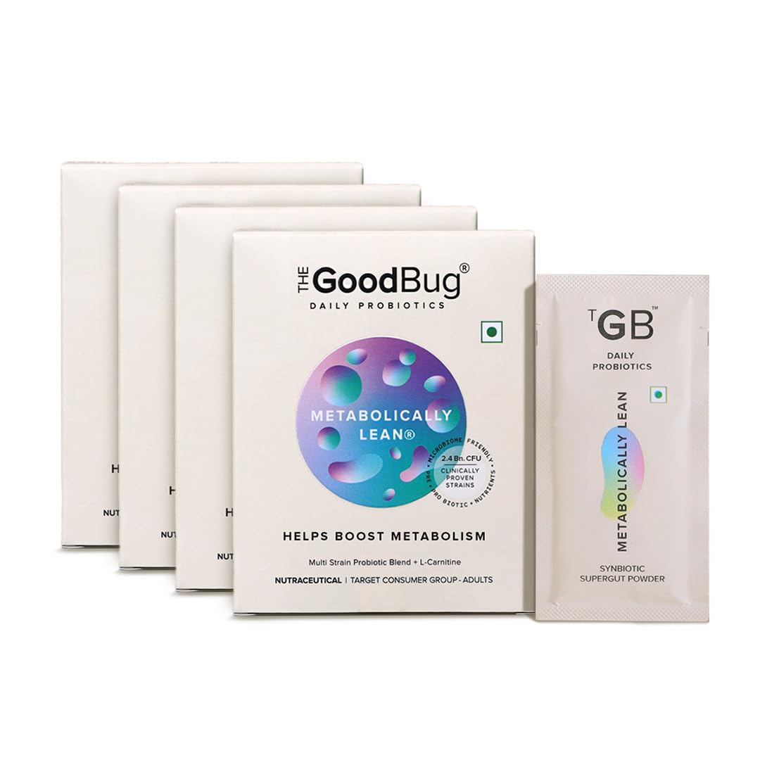 The Good Bug Metabolically Lean: SuperGut Powder | Weight Loss For Women & Men | Boost GLP-1 | Probiotics + L-Carnitine | Boost Metabolism & Reduces Cravings Naturally | 45Days Pack — Amazon image 7