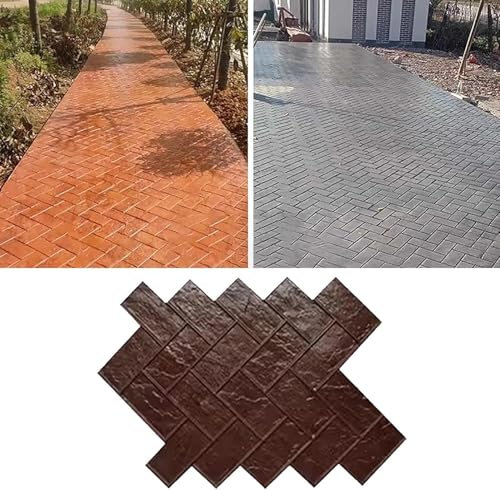 Moule à pavage estampé en béton haute précision pour terrasse