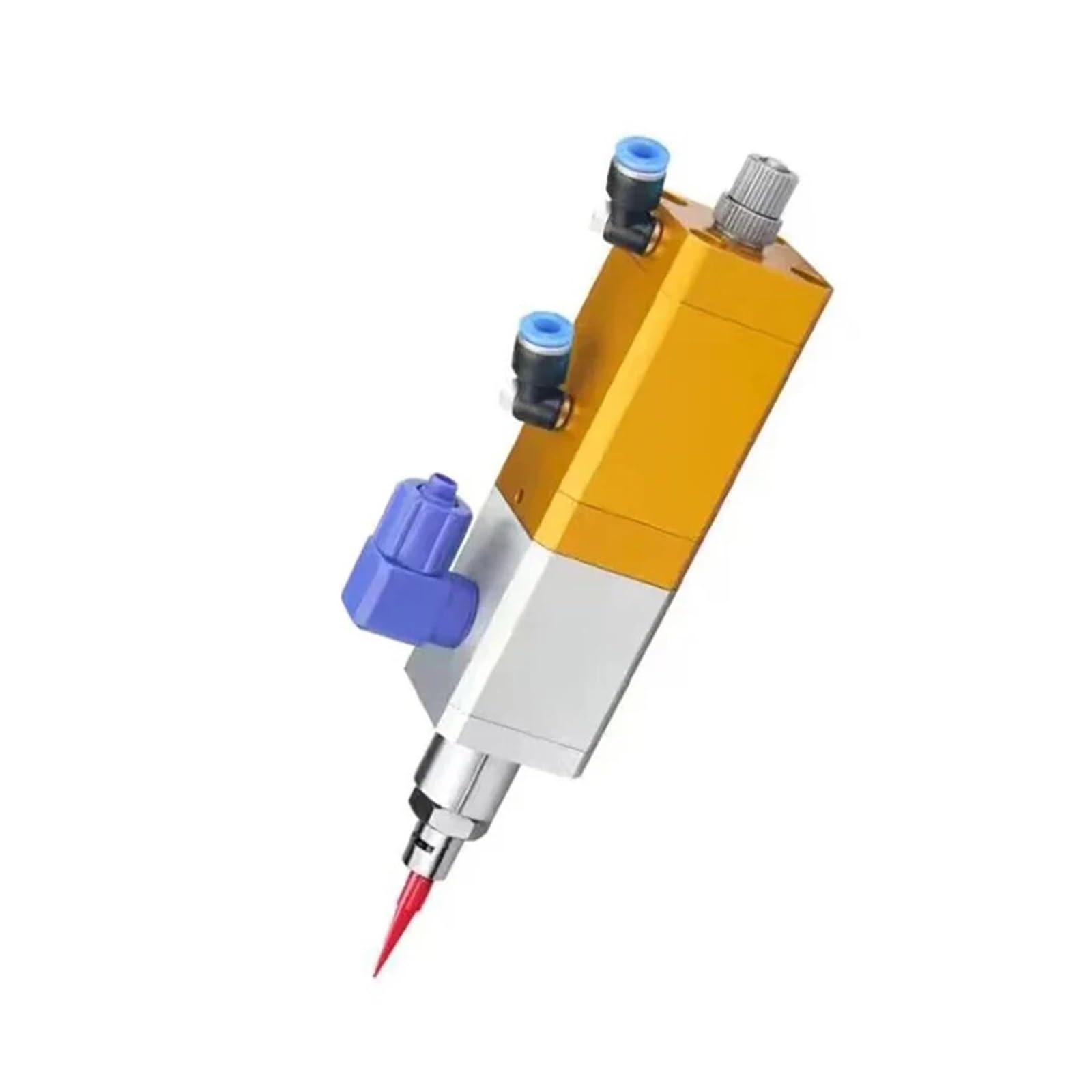 LEOTNNDQ SY-31 Glue Valve Backsuction Pneumatic Glue Dispensing Machine Anti Drip Silicone Valve UV Glue Valve(Luer interface)