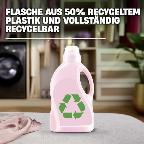 Perwoll Wolle & Feines Waschmittel (27 Waschladungen), Feinwaschmittel reinigt sanft, glättet und erneuert Fasern & verhindert Knötchen, mit Dreifach-Renew-Technologie 5