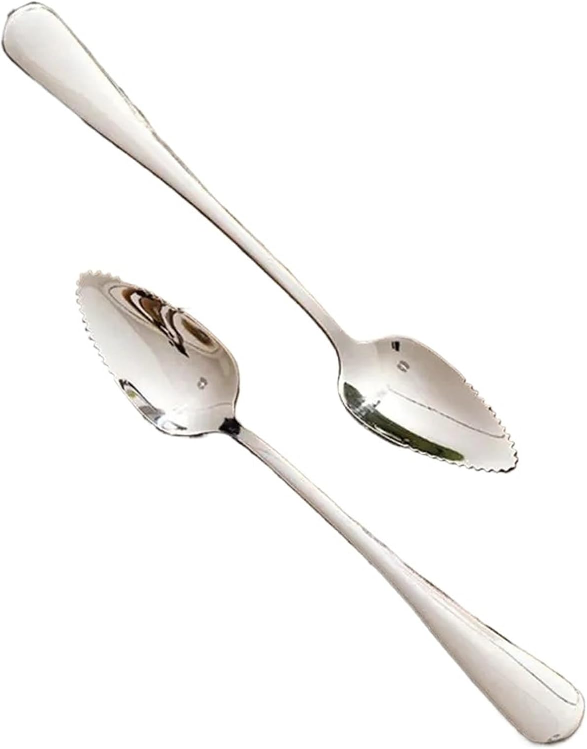 304 Stainless Steel Kiwi Mango Spoon Multifunctional Serrated Edge Fruit Scraping Mud Cutting Utensils Kitchen Tool