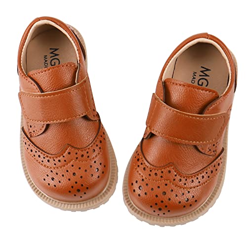 MASOCIO Boys Girls Formal Shoes Toddler Little Kids School Shoes Flat Dress Shoes (Toddler/Little Kid) - Image 4