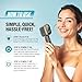 Herbishh IPL Laser Hair Removal Device, Painless Cooling Technology- 400,000 Flashes, Hair Removal Machine with 5 Intensity Levels, Skin Sensor & Dual Flash Modes- Manual & Auto, For Face & Body Black