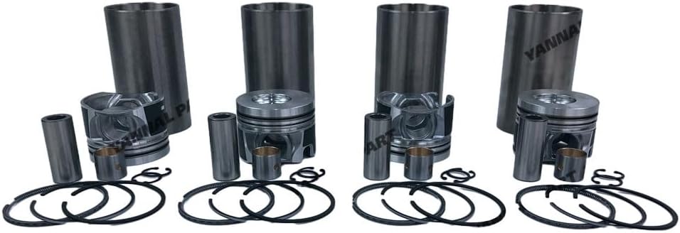 Cylinder Liner Kit Suitable for Isuzu 4LE2 Engine Part