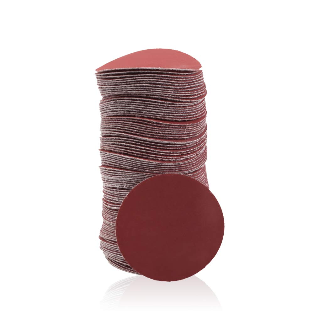 SPEEDWOX Sander Disc 100pc Sanding Hook and Loop Sandpaper 1200 Grit Sanding Discs 2 inch Sandpaper for Sanders Drill Grinder Rotary Tools Attachment