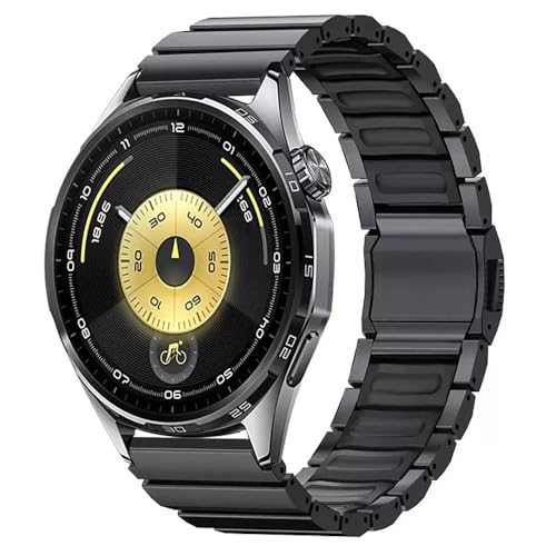 Synsing 22mm ���j�o�[�T�� �`�^�����r���v�o���h Huawei GT6/GT6 Pro/GT5/4/3 Pro/3 46mm�p Garmin Fenix 8 47mm/Fenix 6 Pro/7/5 Plus�p - �n�C�u���b�h�V���R���̗��n�A