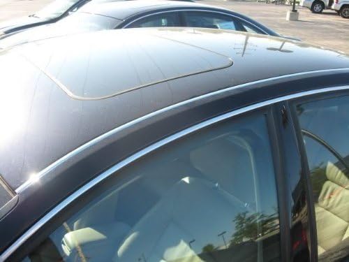 Compatible with Audi 1998-2004 A6 S6 Chrome ROOF Trim MOLDINGS C5 RS6 Quattro Avant Wagon 3.0 4.2 2.7T 2.8