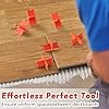 8 Pcs ABS Deck Spacer Tool,4 Thicknesses Deck Board Spacers(1/16, 1/8, 3/16, 1/4),Orange Deck Spacers Assorted for Pressure Treated Composite Decking