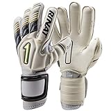 Rinat Uno Premier Gk Pro Guante De Portero, Unisex Adulto, Blanco/Oro, 11