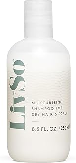 LivSo Moisturizing Scalp Shampoo - Moisturizes Hair & Scalp - Naturally Derived - Fresh Feel Product - A Little Bit of LivSo Goes a Long Way