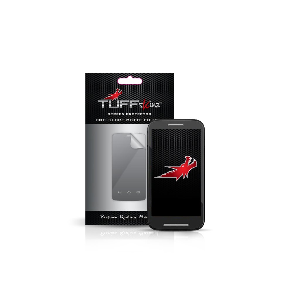 TUFFskinz Premium Quality Screen Protector for Moto E (Anti glare matte edition)