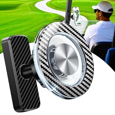 Magnetic Golf Cart Phone Holder, Fathers Day Dad Gifts for Husband from Wife, Golf Accessories for Men Golfers Daddy Grandpa Papa, Birthday Mens Dad Gifts Ideas for Fathers Day from Daughter Son Kids