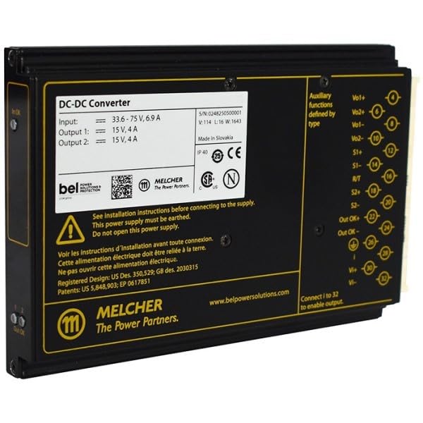 Module Dc-dc 2-Out 24V/24V 2A/2A 96W