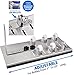 KOZYLAND Glass Bottle Cutter, Bottle Cutter & Glass Cutter Kit, Glass Cutting Tool DIY Kit for Cutting Wine, Beer Bottle or Jars to Craft Glasses for Round Bottle with Safety Gloves & All Accessories