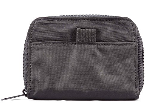 Big Skinny Women's Lynx Zippered Slim Wallet, Holds Up to 30 Cards