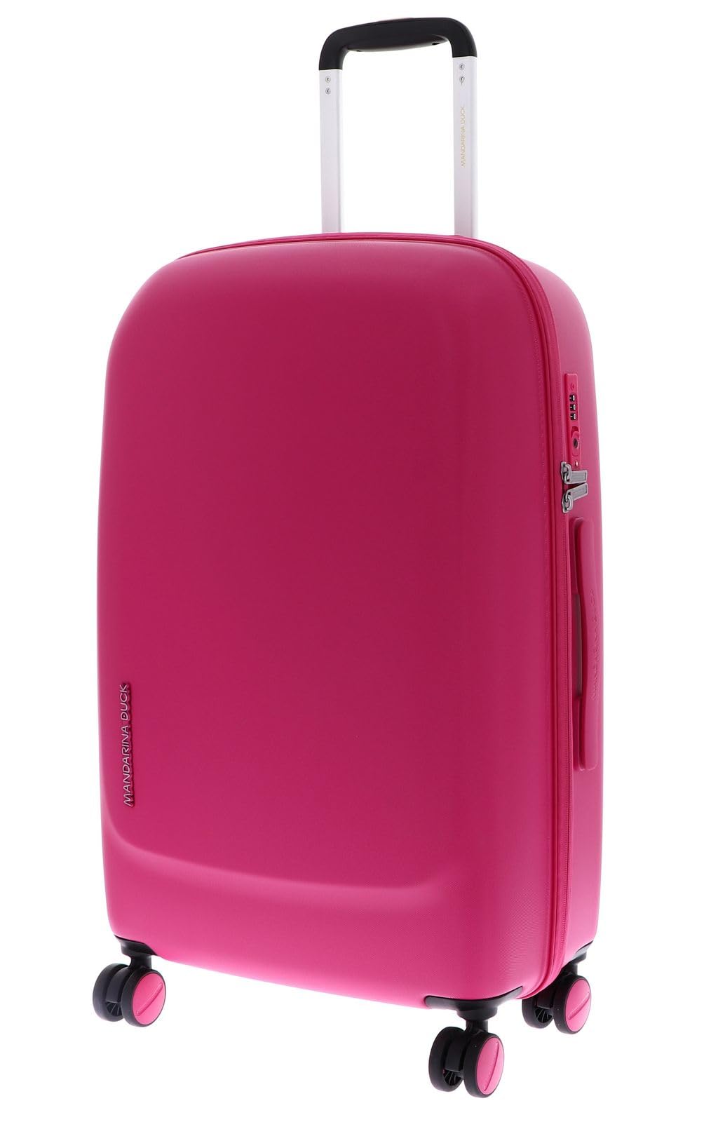 Mandarina Duck D-Drop 2.0 Suitcase Medium, Raspberry Rose, One Size, D-Drop 2.0
