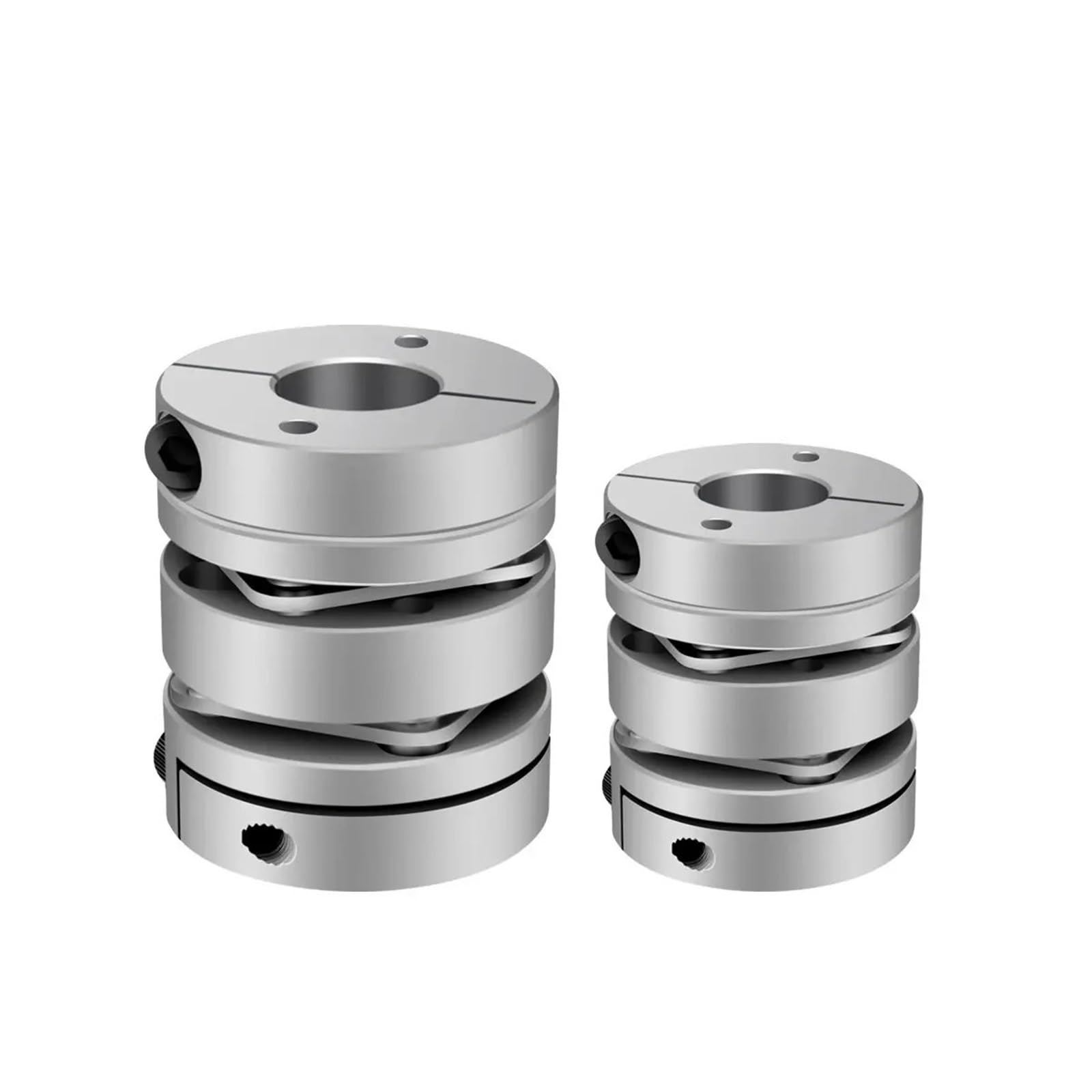 1 pz. Lega di alluminio D20L26 Giunto a doppio diaframma Connettore elastico D20mm L26mm Vite a sfere Servomotore passo-passo Encoder Computer(4x4)